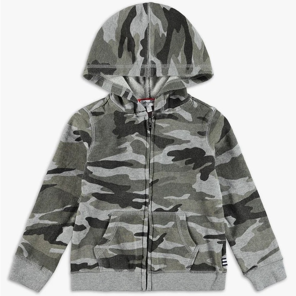 Splendid Toddler Boy Camouflage Hoodie 3T